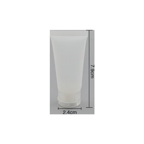 20ml matt white mildy wash soft tube Cosmetic Containers Cream Lotion Empty Tubes butter hand cream tube