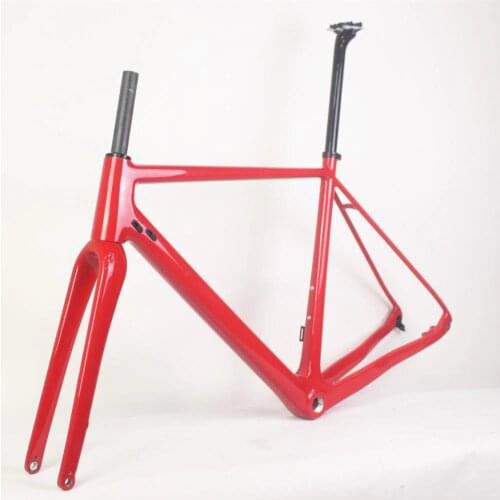 2020 hot selling carbon gravel bike frame support max tires 700*40c Thru axle 142*12 disc brake Road/Gravel bike frameset