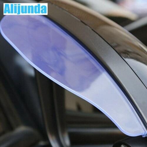 Alijunda 2 car rearview mirror rain waterproof eyebrows for Peugeot 206 207 208 301 307 308 407 2008 3008 4008