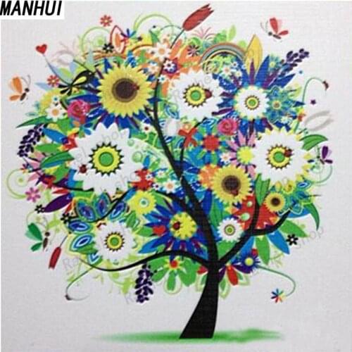 Diamond Embroidery Diy Diamond Painting Cross Stitch Kits Diamond Mosaic Fruit tree Full Square Diamond Embroidery QS060