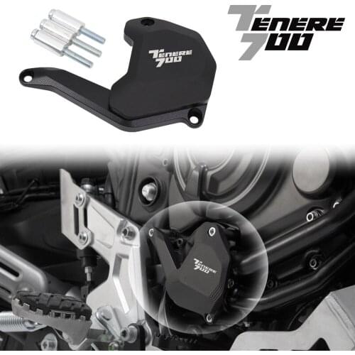 For Yamaha Tenere700 Tenere 700 2019 2020 2021 Motorcycle ALUMINIUM Water Pump Protection Guard Covers
