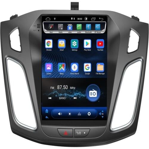 2 Din Android Car DVD Player GPS Navi For Ford Focus 2012-2017 Mirror Link Bluetooth Tesla Style Big Screen Car Radio