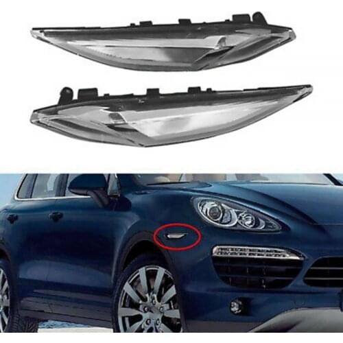 Car Front Fender Side Light Leaf Board Turn Signal for Cayenne 958 2011 2012 2013 2014 95863110100 95863110200