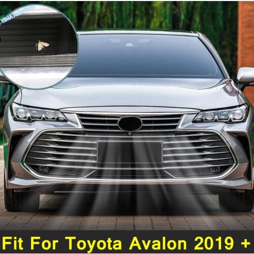Car Styling Front Grille Insect Net Screening Insert Mesh Decoration Covers Fit For Toyota Avalon 2019 2020 2021 Accessories
