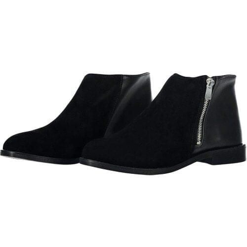 Collezione Women Black Boots Boot Someday winter autumn fashion heel ankle boots womens shoes Spring brand design