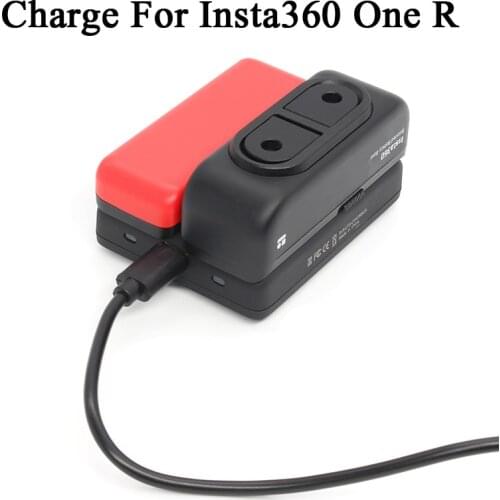 For Insta360 ONE R Boosted Battery Base/Battery /Fast Charge Hub Insta 360 One R Action Camera Charger Accessories