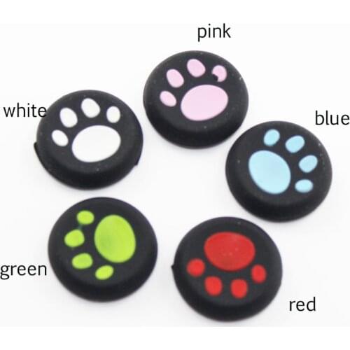 JCD Silicone High quality Grip Cover Caps Cat Paw for PS3 PS4 for Xbox One for Xbox 360