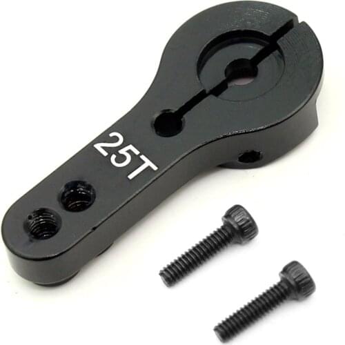 JMT 1 Piece Aluminum Servo Horn Arm 25T for Servos MG995 MG946R MG996R MG945 S3003 RC Car For Futaba Spare Parts