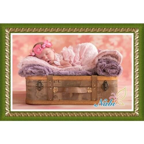 People photo 3d diy beadwork 7444R - Square diamond mosaic painting Diamond embroidery cross stitch