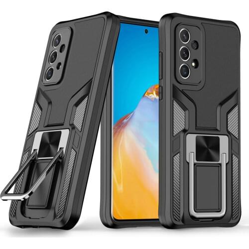 Metal Ring Military Back Case for Samsung Galaxy A52 5G 2021 Luxury Cover 360 Protect Funda Samsung A72 A32 A12 A 52 72 42 Coque