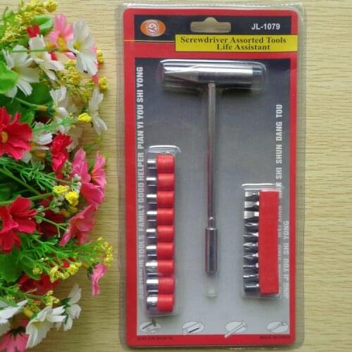 24 In 1 Screwdriver Kit Hand Tool Set Hexagonal Hex Cross Torx Special Batch Charging Drill Shaped Multifunction ScrewDriver Set