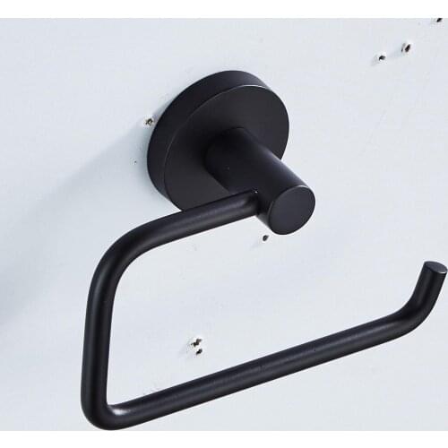 Wall Mounted Paper Toilet Holder Kitchen Tissue Holder Paper Towel Holder Rack Hanger Storage for Bathroom