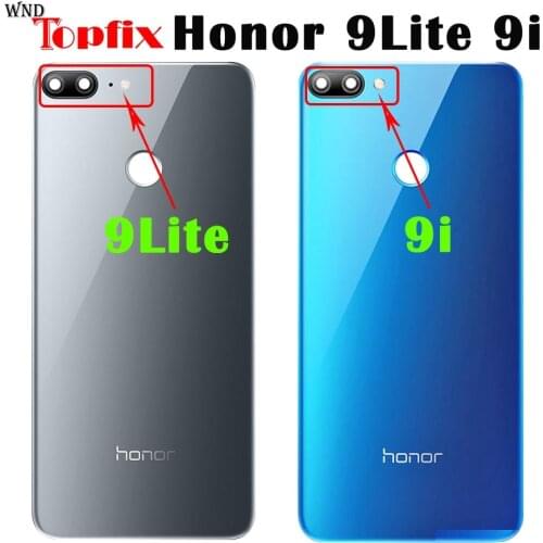 New For Huawei Honor 9i Back Battery Cover Door Rear Glass Housing Case For Honor 9 Lite Battery Cover Honor 9 Lite Housing