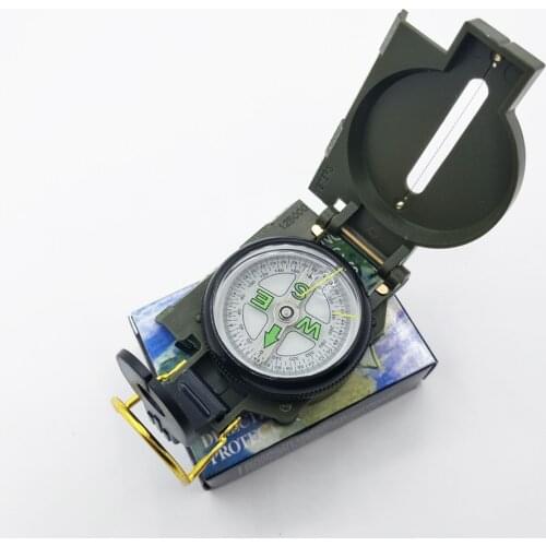 Portable Army Folding Lens Green Compass Survival Military Multifunction Boat Mini Camping Climbing Outdoor Camping Tools