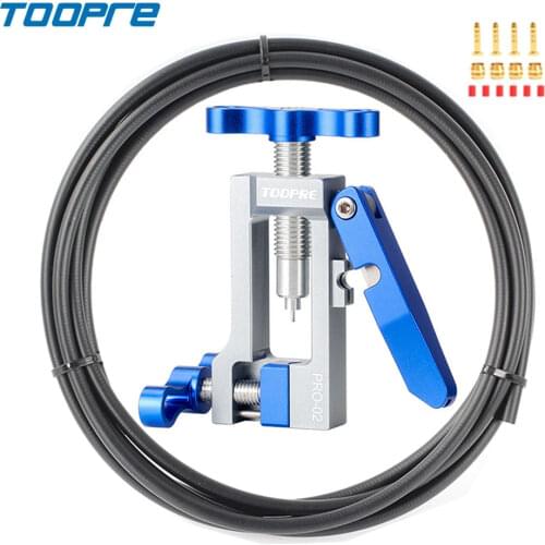 2 in 1 Bicycle Needle Tool Driver Hydraulic Hose Cutters Disc Brake Hose Cutter Connector Insert install Tool Press fit in