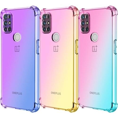 Shockproof Silicone Phone Case For OnePlus 7 8 9 Pro Luxury Soft TPU Cover For OnePlus 6T 7T 8T 8 9 Pro Nord N100 N10 5G Case