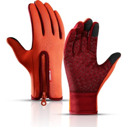 Unisex Touchscreen Winter Thermal Warm Cycling Bicycle Bike Ski Outdoor Camping Hiking Motorcycle Gloves Sports Full Finger