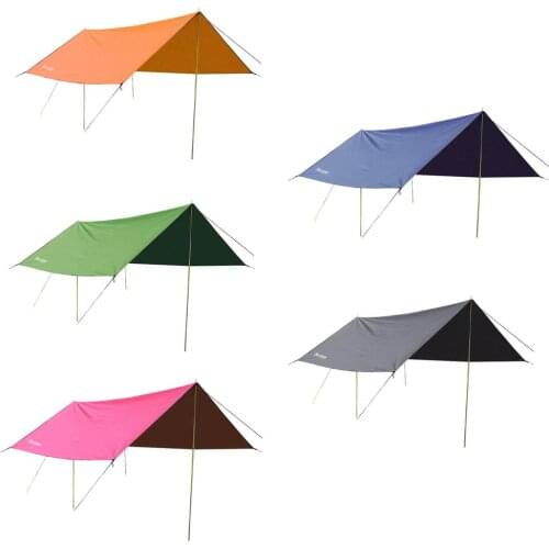 Outdoor Folding Ultralight Aluminium Alloy Sun Shelter Support Rod Tarp Beach Tent Reinforced Shelter For Outdoor