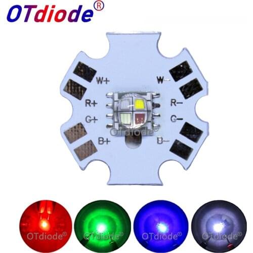 1PCS Epileds XML XM-L 5050 RGBW 10W High Power led Diode Chip SMD5050 4 Chips ceramic replace CREE Stage Lighting