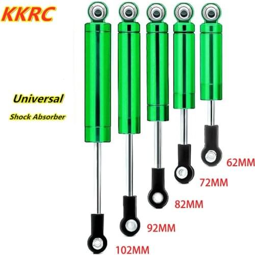 2pcs Metal Shock Absorber With Inner Spring Universal For 1/10 RC Car TRX4 90046 SCX10 D90 Tamiya CC01 Off Road On Road Racing