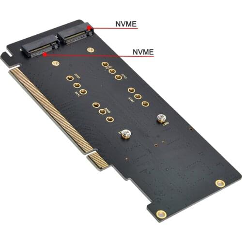 4X NVME M.2 AHCI to PCIE Express 3.0 Gen3 X16 Raid Card VROC Raid0 Hyper Adapter