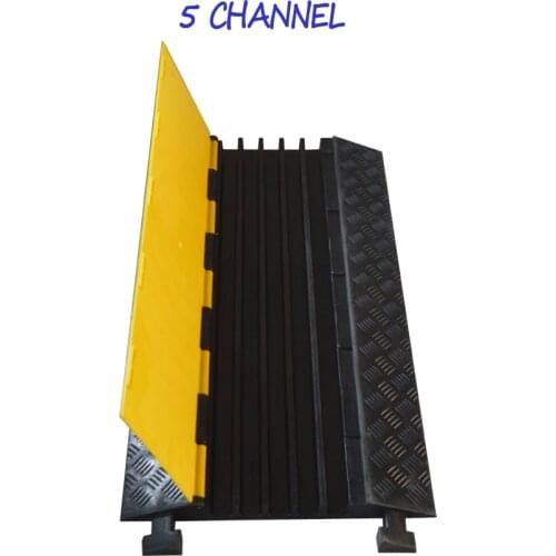 5 Channel Warehouse Stage Ramp Heavy Duty Hose Electrical Wire Audio Cable NEW
