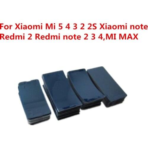 5PCS/Lot LCD Front Frame Bezel Adhesive Sticker for Xiaomi Mi 5 4 3 2 2S Mi note 4C 4I Redmi 2 Redmi note 2 3 4 & MI MAX