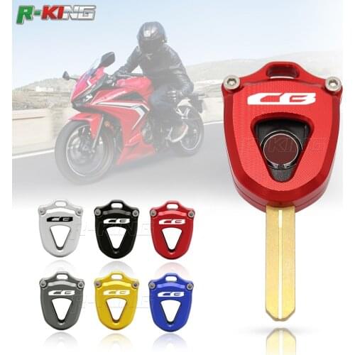 For Honda CB650R CB650F CB500 CB1000R Motorcycle CNC Aluminum Keys Case Shell Embryo Key Cover Decoration shell protection