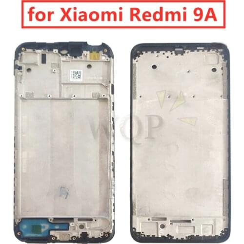 For Xiaomi Redmi 9A Middle Frame Plate LCD Supporting Mid Faceplate Frame Bezel Housing Repair Spare Parts For Redmi 9a