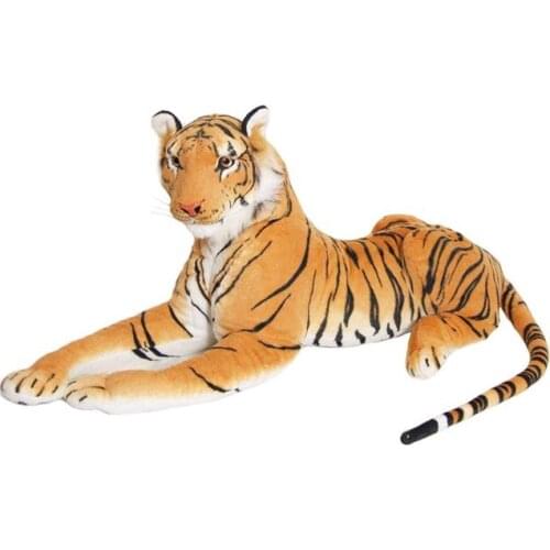 Simulation Tiger Dolls Kids Birthday Gifts Plush Toys Home Decorations Children Gifts Fake Tiger Rag Dolls