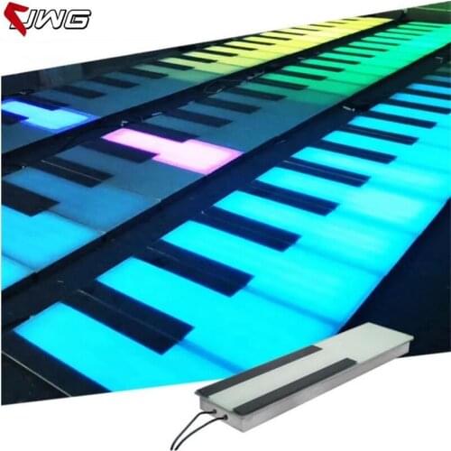 Interactive Led Dance Floor Play Music Piano RGB LED Light Dance Floor for Entertainment