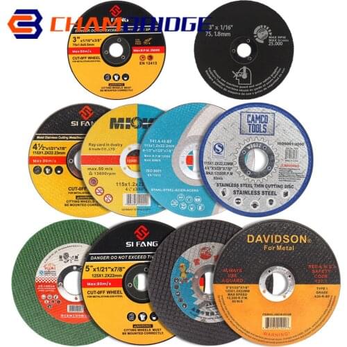 Metal Stainless Steel Cutting Discs 3"-5" Circular Resin Cut Off Wheels Saw Blades Cutting Wheel Disc For Angle Grinder Wheels
