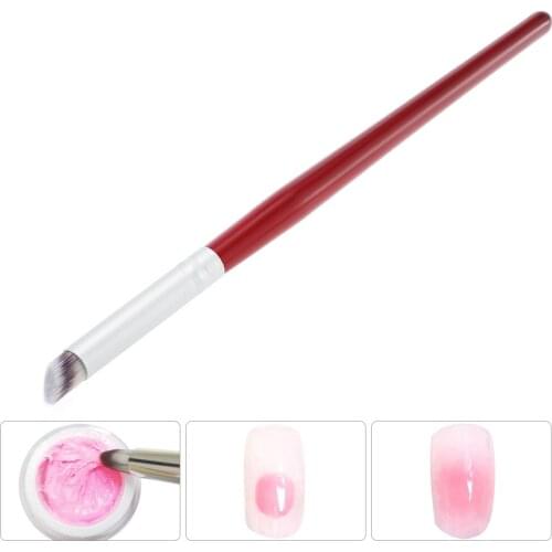 Nail Art Metal Acrylic Liquid Powder UV Gel Nail Art Acrylic Polish DIY Nail Drawing Liquid Glitter Handle Liner Brush