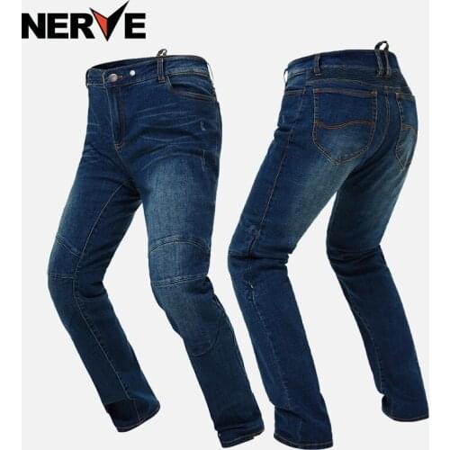 NERVE Motorcycle Pants Men Moto Jeans Protective Gear Riding Touring Motorbike Trousers Motocross Pants Pantalon Moto Pants