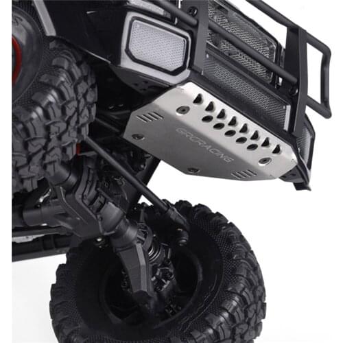 Stainless Steel Front Bumper Guard for 1:10 TRAXXAS TRX6 G63 / TRX4 G500 RC Crawler Car Styling Spare Parts