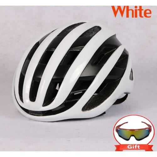 2019 New Air Cycling Helmet Racing Road Bike Aerodynamics Wind Helmet Men Sports Aero Bicycle Helmet Casco Ciclismo M 54-60cm