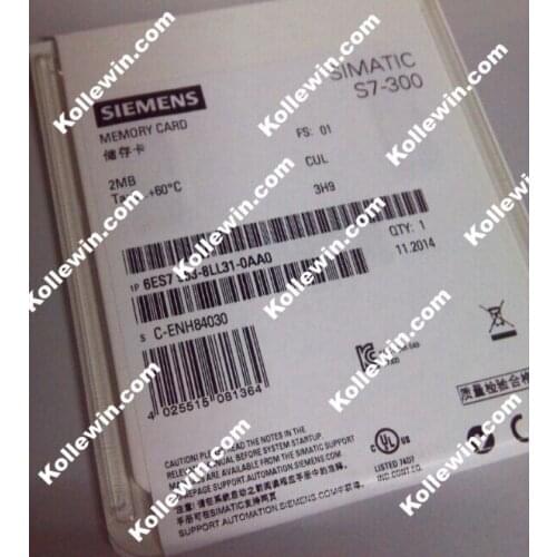 Original 6ES7953-8LL31-0AA0 SIMATIC S7, Micro Card 3.3 V NFLASH, 2 MBYTES 6ES79538LL310AA0,6ES7 953-8LL31-0AA0 Freeship