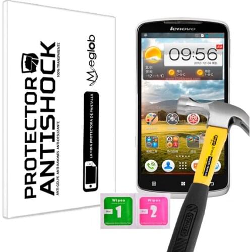 Protector de Pantalla Anti-Shock Anti-Golpe Anti-arañazos Compatible con Lenovo S920