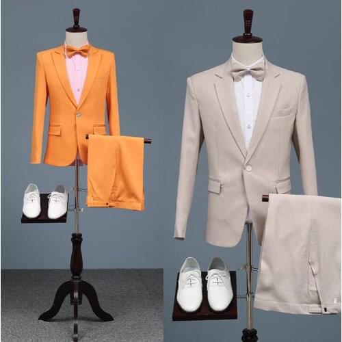 Slim blazer men formal dress latest coat pant designs suit men terno masculino trouser marriage wedding suits for mens clothes