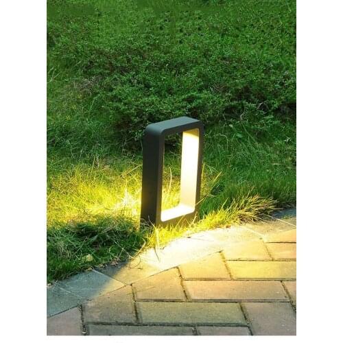 LED Bollard Lawn light for Landscape Garden Yard Square Outdoor Lighting 30cm led Road Path Decorative Lighting lamp