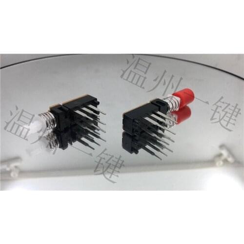 10pcs KANZ6 6-foot long foot without bracket and hole Straight key Key switch power switch