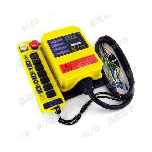 B200S 6 Circuit Double Speed Dlectric Hoist Industrial Wireless Remote Controller Hoist Control Switch