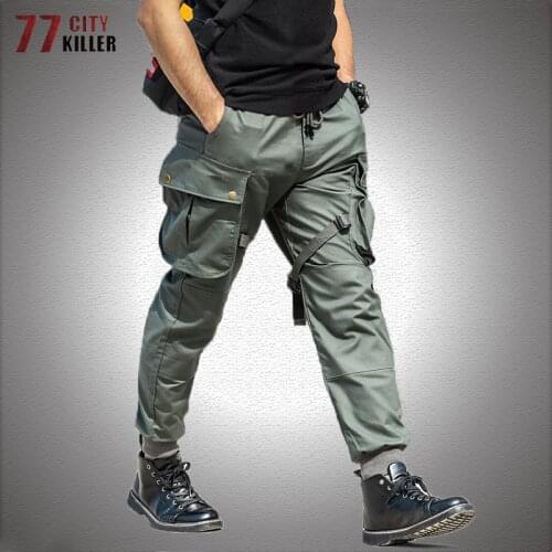 Paratrooper Tactical Joggers Men IX13 Military Multi-pocket Combat Cargo Pants Male New Waterproof Commute Elastic Army Trousers
