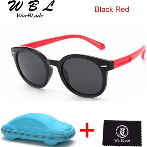 WarBLade Children Baby Summer Outdoor Goggles TAC TR90 Kids Polarized Sunglasses Boy Girl Polaroid Safe Sun Glasses With Case