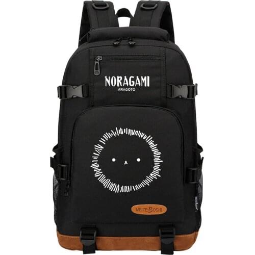 Anime Noragami Travel Backpack Men Women Laptop Shoulder Bags Boys Girls Kids SchoolBag Bookbags Bagpack Gift