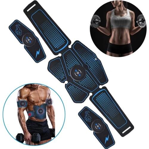 EMS Electric Press Simulator Massager ABS Abdominal Muscle Trainer Sports Gym Home Exercise Fitness Equipment Training Gym Tools