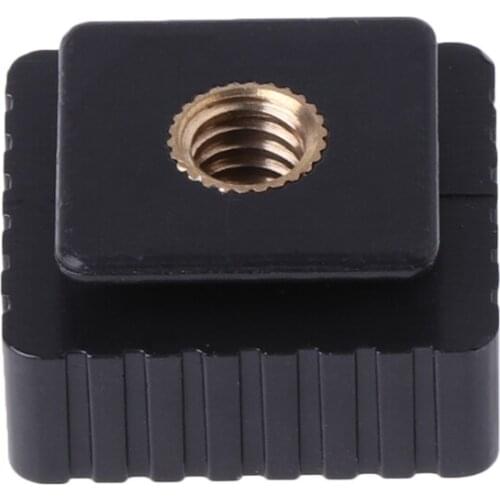 Hot Shoe Mount Adapter To 1/4" Screw Head Thread For Studio Light Stand - L060 New hot