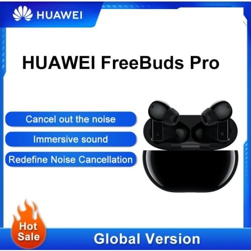 HUAWEI Freebuds Pro Earphones In ear Fit Smart Control at Fingertip Wireless Bluetooth Headphones Noise Cancellation Dynamic ANC