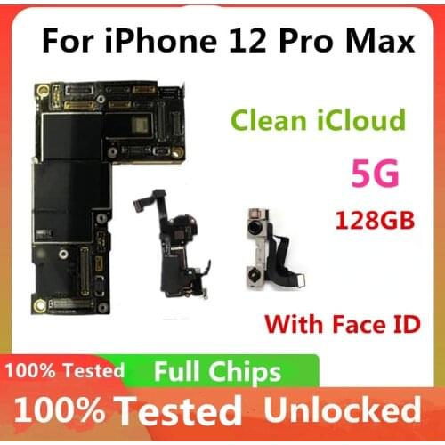 Clean iCloud For IPhone 11 / 11 Pro / 11 Pro Max / 12 / 12 Pro / 12 Pro Max Motherboard Full Chips Original Unlock Logic Board