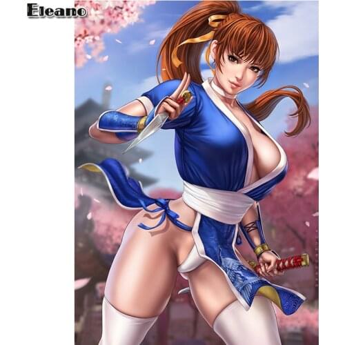 Print canvas video games Street Fighter Chunli sexy girl art poster 40x60 50x70 60x90 custom living room bedroom hanging picture
